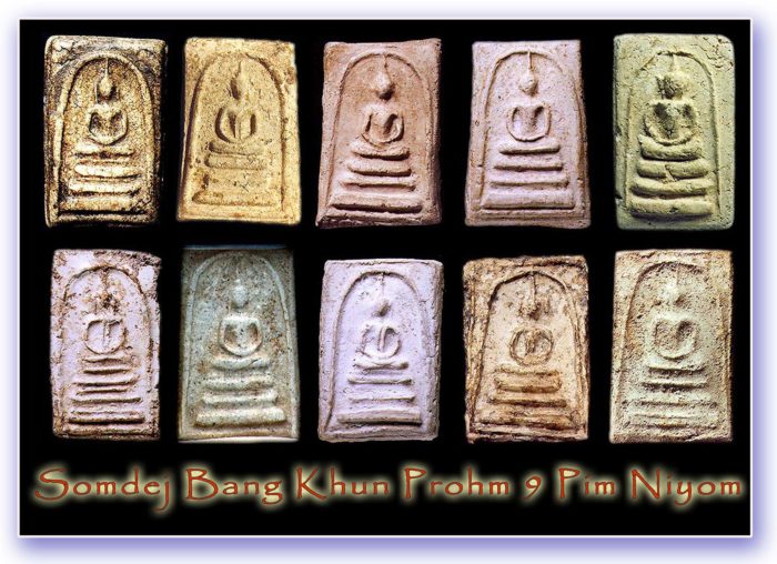 9 Kinds Of Pra Somdej Wat Bang Khun Prohm 700x508 