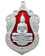 Rian Sema Luang Por Sotorn Buddha coin silver with Rachawadee Enamels in 8 Colors